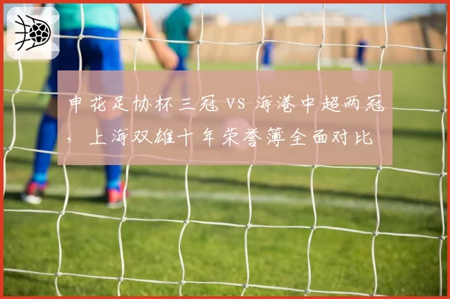 申花足协杯三冠 vs 海港中超两冠，上海双雄十年荣誉簿全面对比